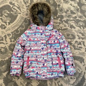 Spyder girls ski jacket